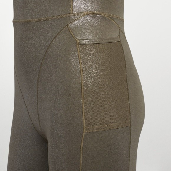 NWT Adidas x Ivy Park V-Neck Catsuit Khaki Beyonce HR6882 - Picture 8 of 12